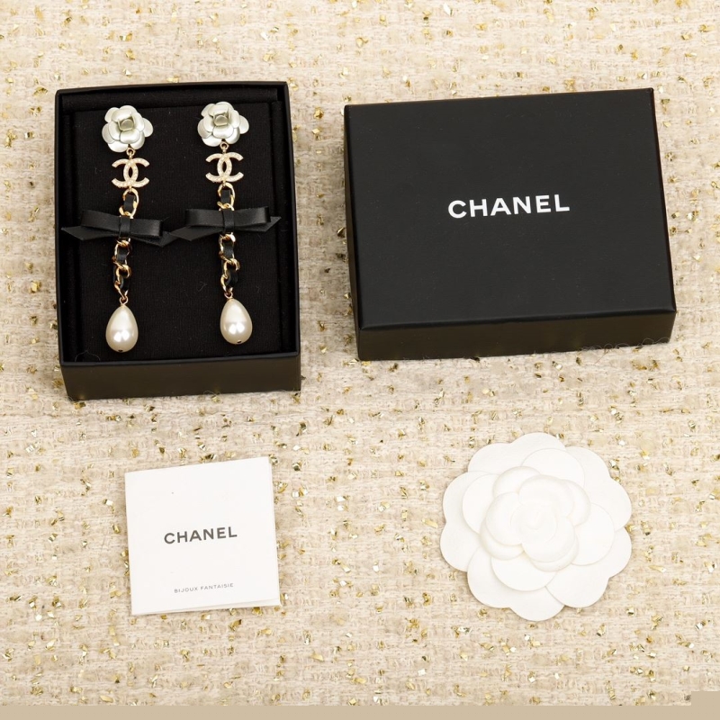 Ch*el earrings